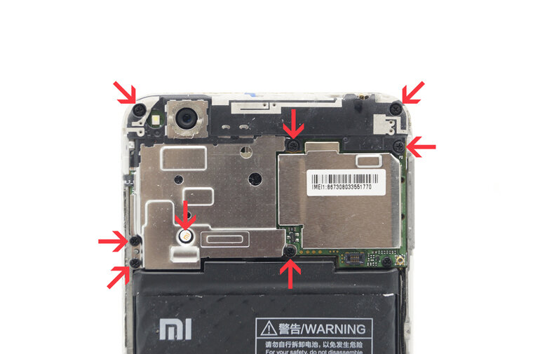 разбор redmi 4x